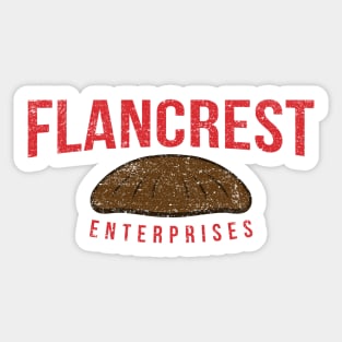 Flancrest Enterprises (red worn) [Roufxis-Tp] Sticker